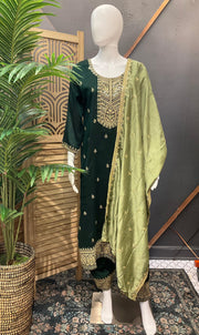 Party Wear Chudidhar/Kurti Set