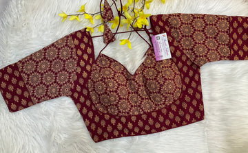 Maroon Blouse -Size 38