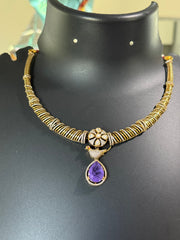 Kante Style Antique Style Bird Necklace set