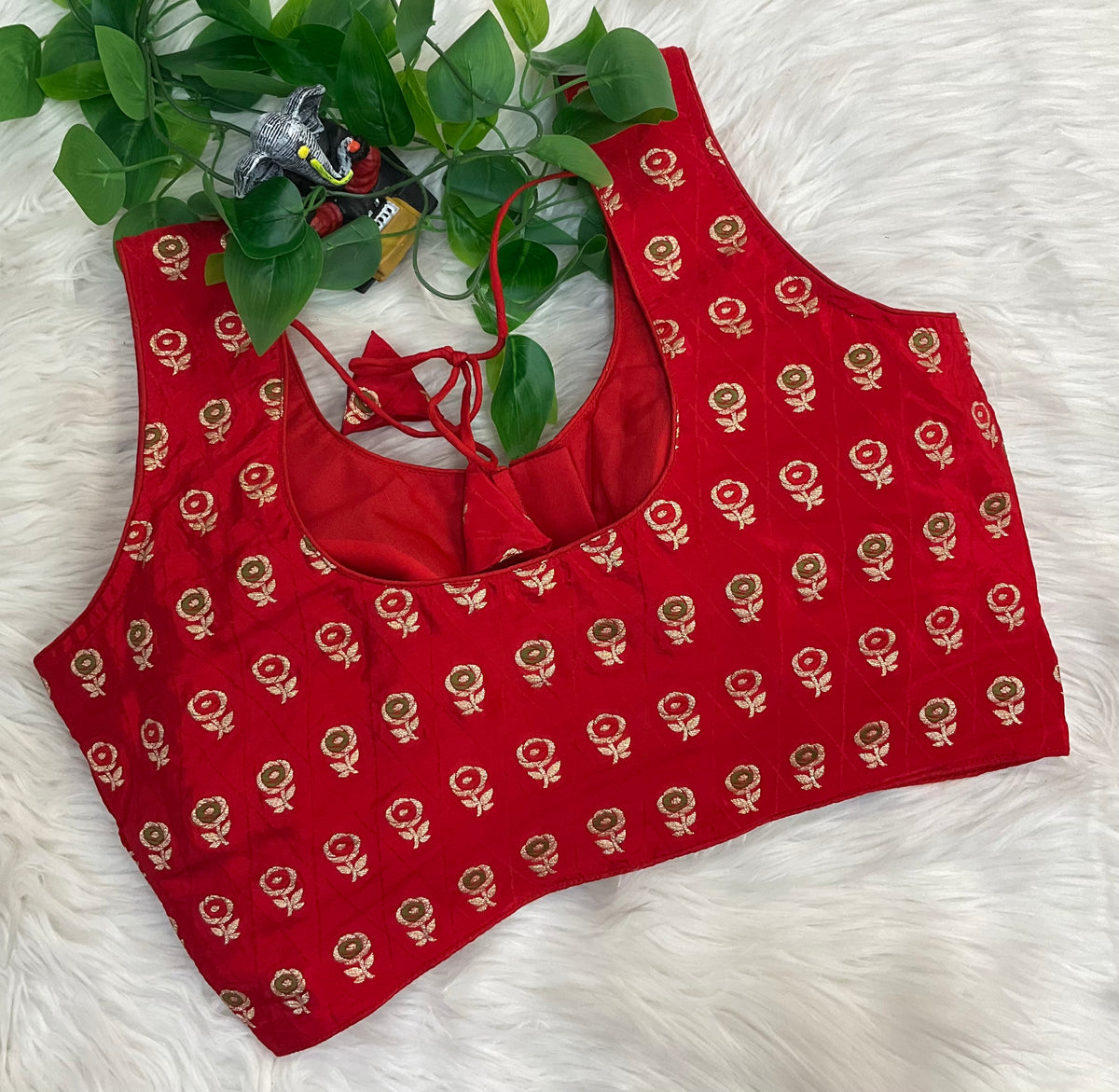 Front Opening - Crape Silk Blouses