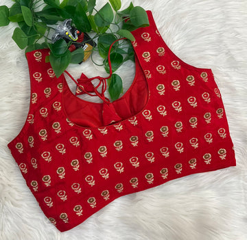 Front Opening - Crape Silk Blouses