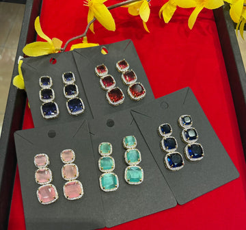CZ party Wear Earrings
