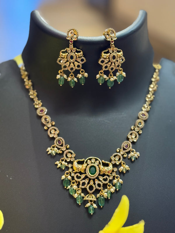 Antique Finish Necklace set