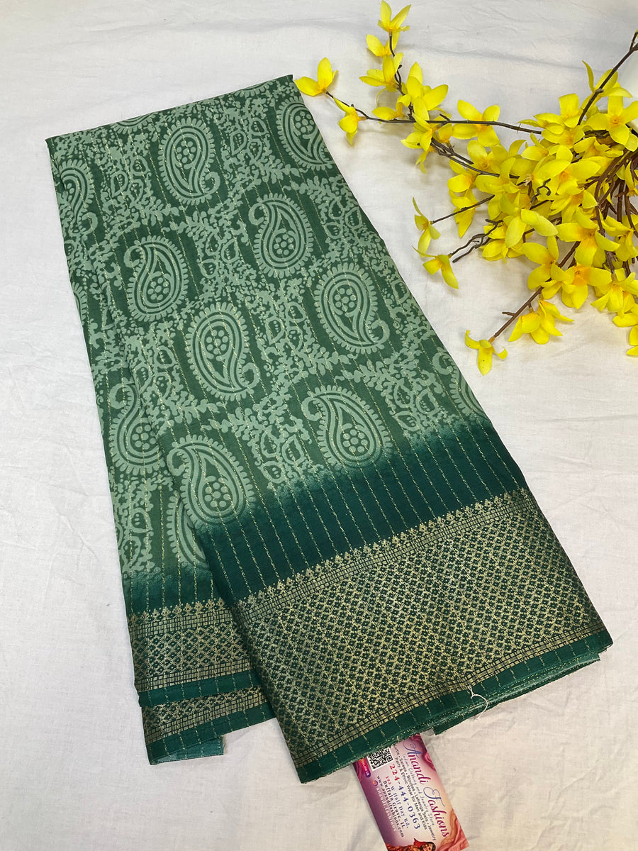 Light Weight Sarees with Mango Design