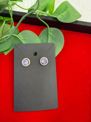 Small CZ Studs