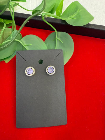 Small CZ Studs