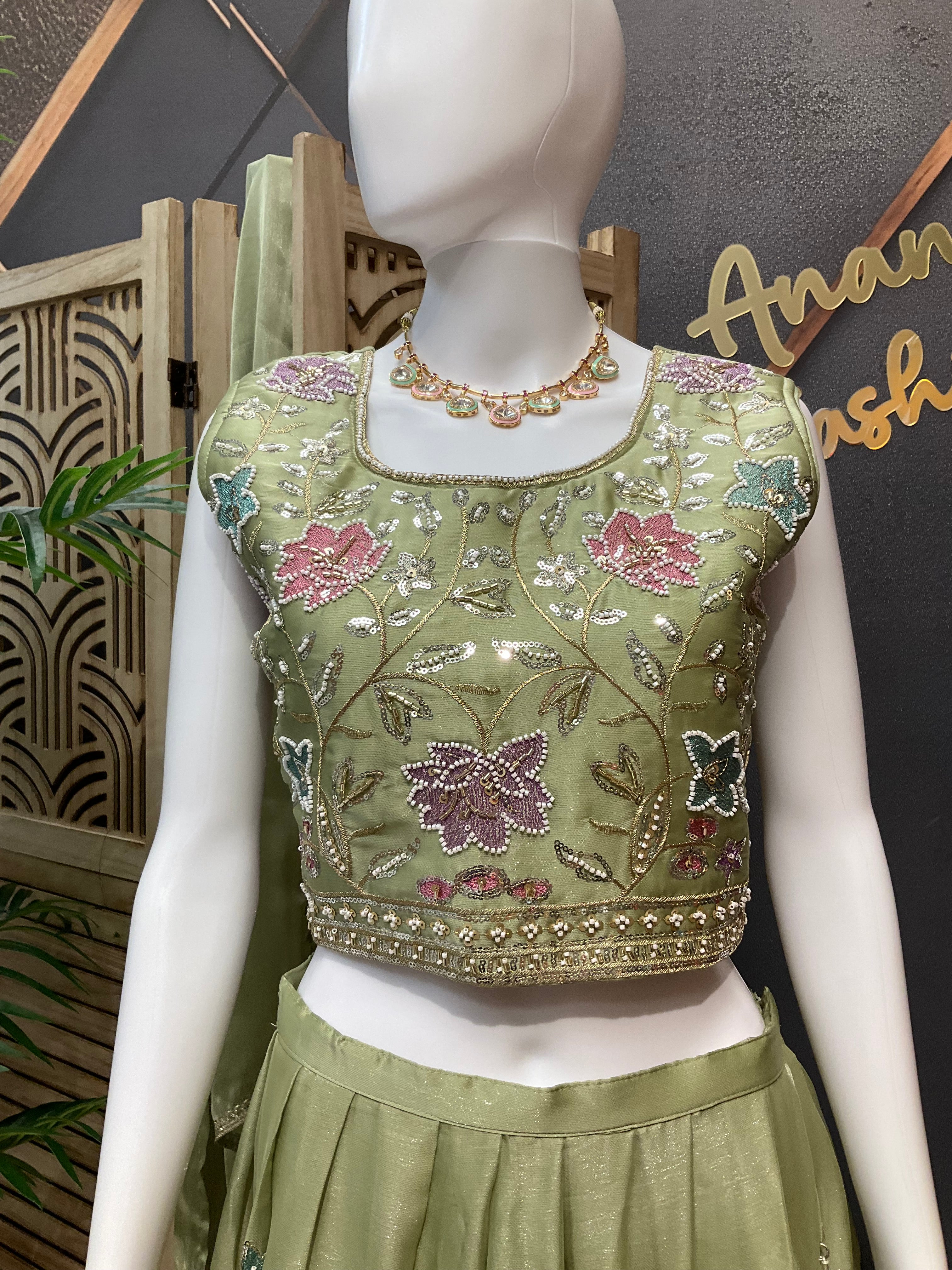 Teenage Girls’’ Party Wear Lehenga Set