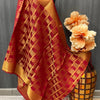Banarasi Dupatta - Three Vibrant Colors Silk Duppattas