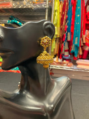 Antique Finish Jhumkas/Earrings