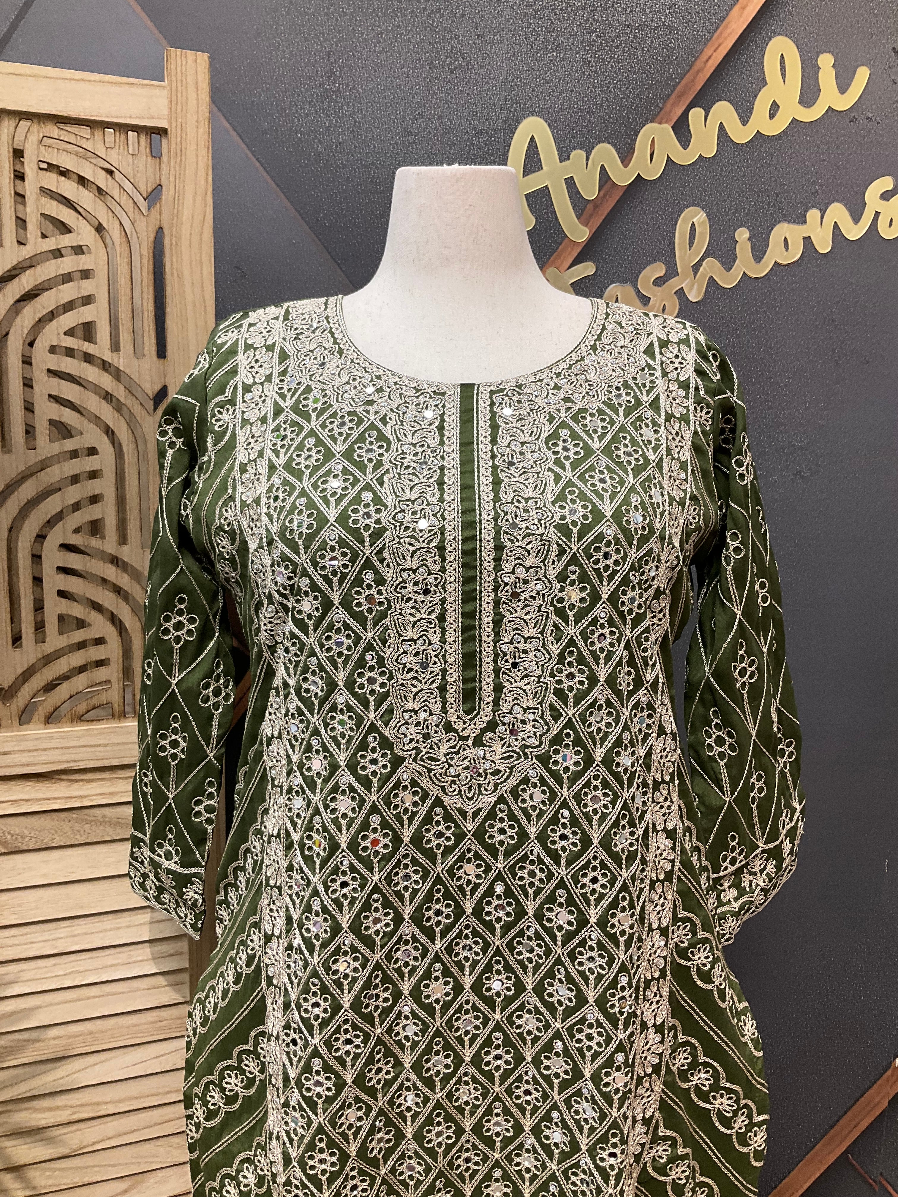 Size 44-Party wear Kurti set