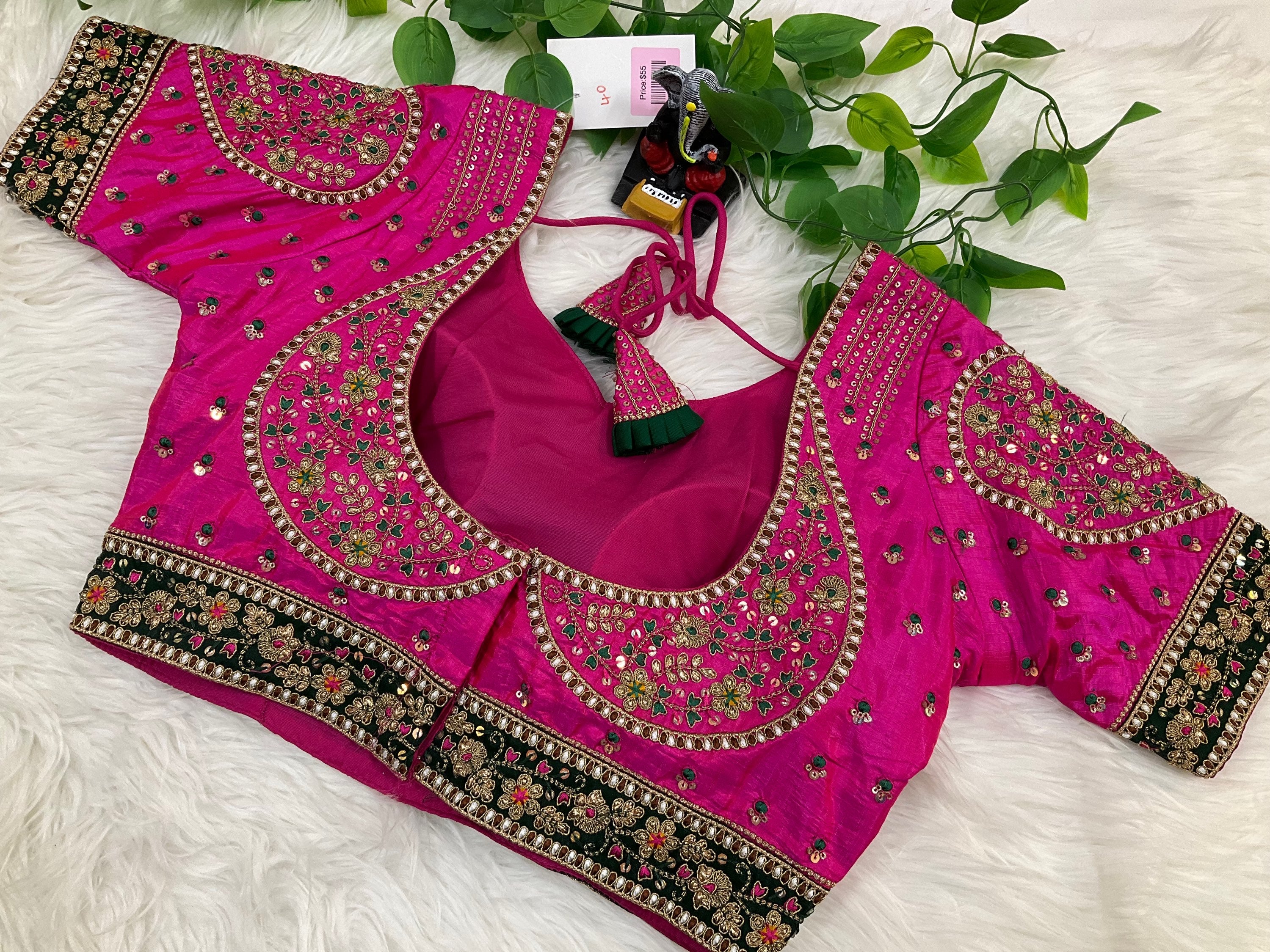 Embroidery blouse - Stylish and Colorful Blouse with Embroidery image 1