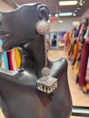 Unique Design - German Silver Earrings