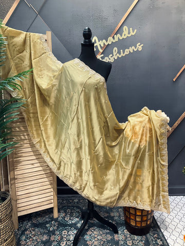 Gold Silk Duppatta