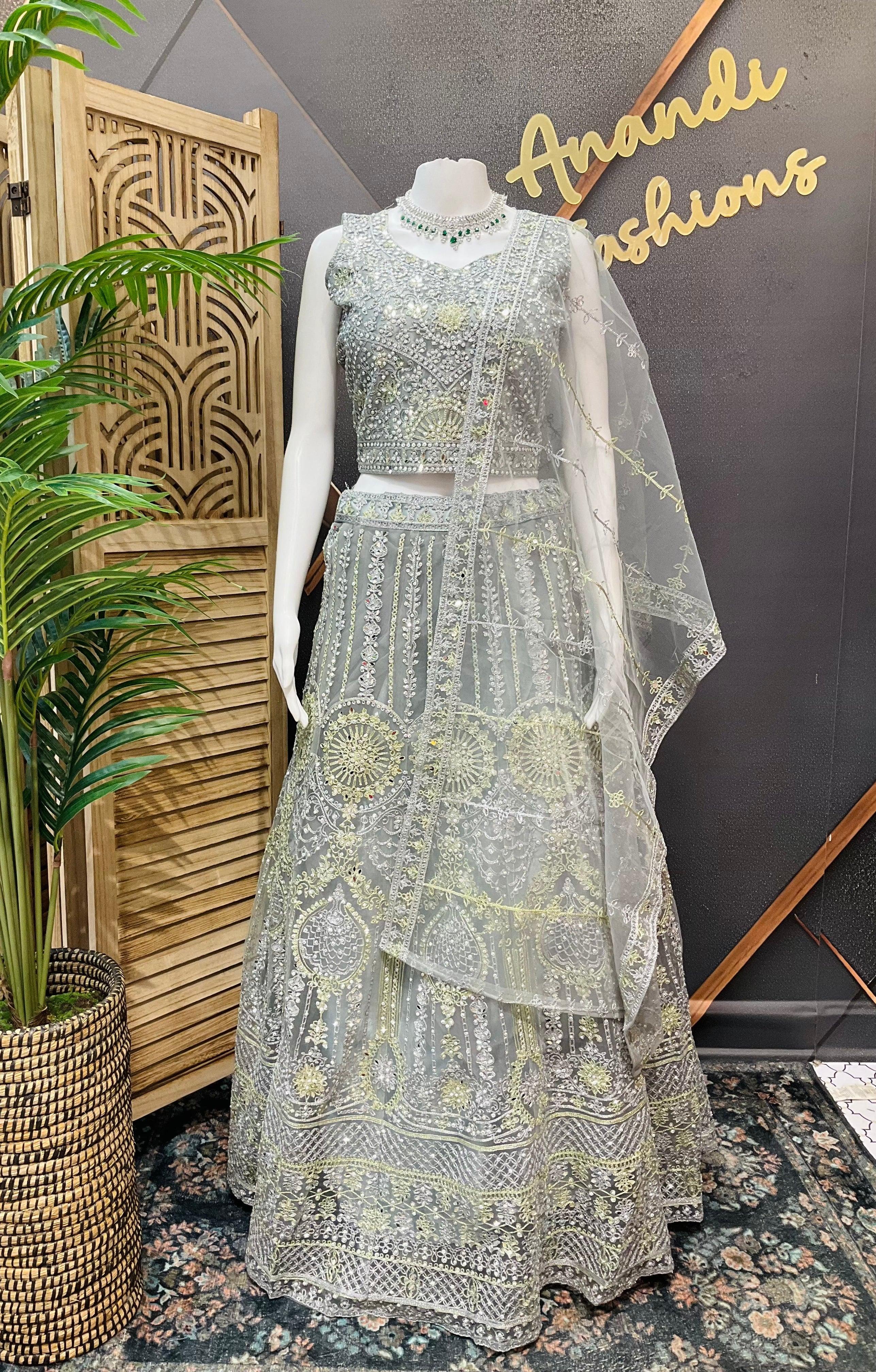 Party Wear Lehenga Set - Designer Heavy Work