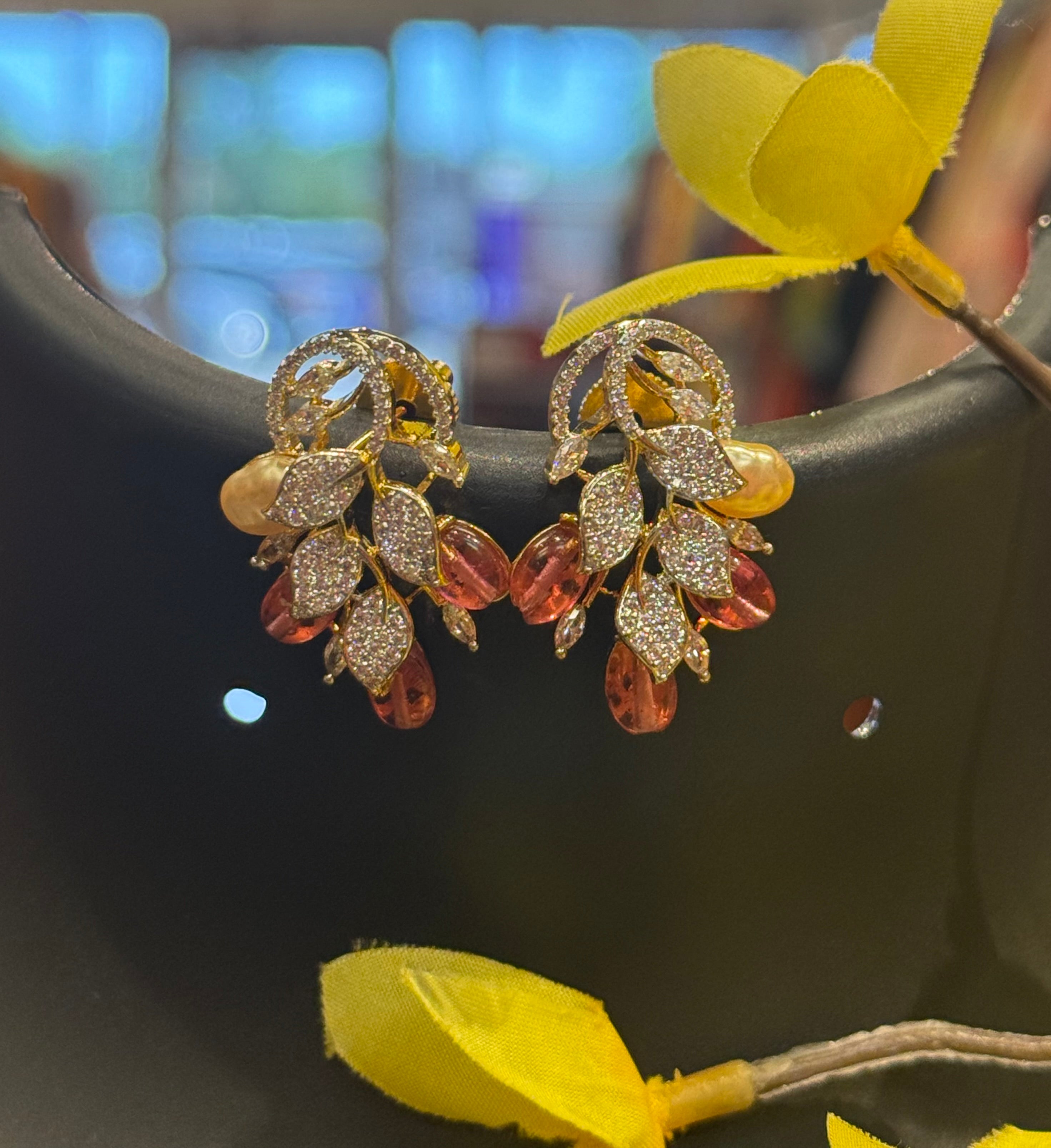 CZ Designer Earrings