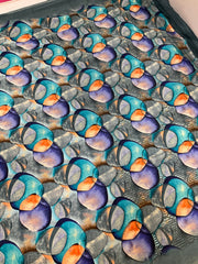 Crape Silk Digital Print Saree