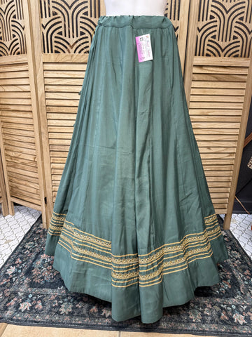 Garba Special Satin Silk Skirt - Navratri Dance Wear