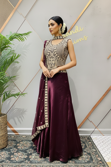 Colorful - Fancy Lehenga sets- Size 40