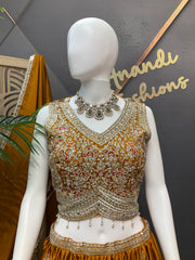 Satin Silk Lehenga Set