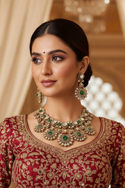 Moissanite Necklace Set