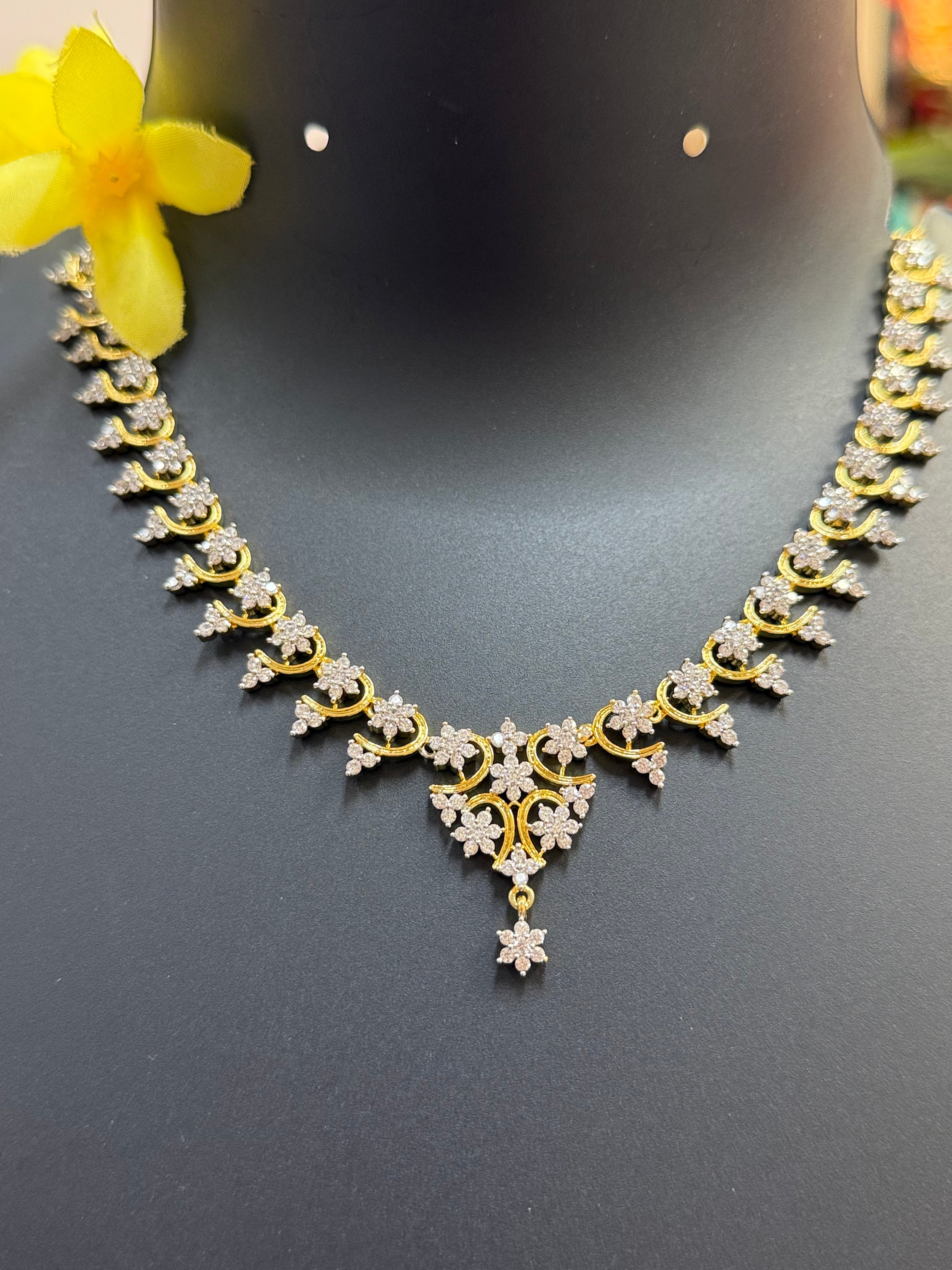 Beautiful CZ Necklace set