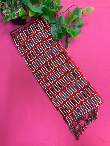 Maroon Scarf