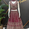 Heavy Work Net Lehenga Set - Party & Wedding Wear