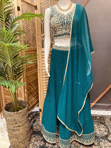 Party Wear Lehenga Choli Set - Wedding & Festive Occasions