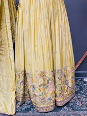 Yellow Designer Lehanga set