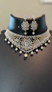 Beautiful CZ Choker set