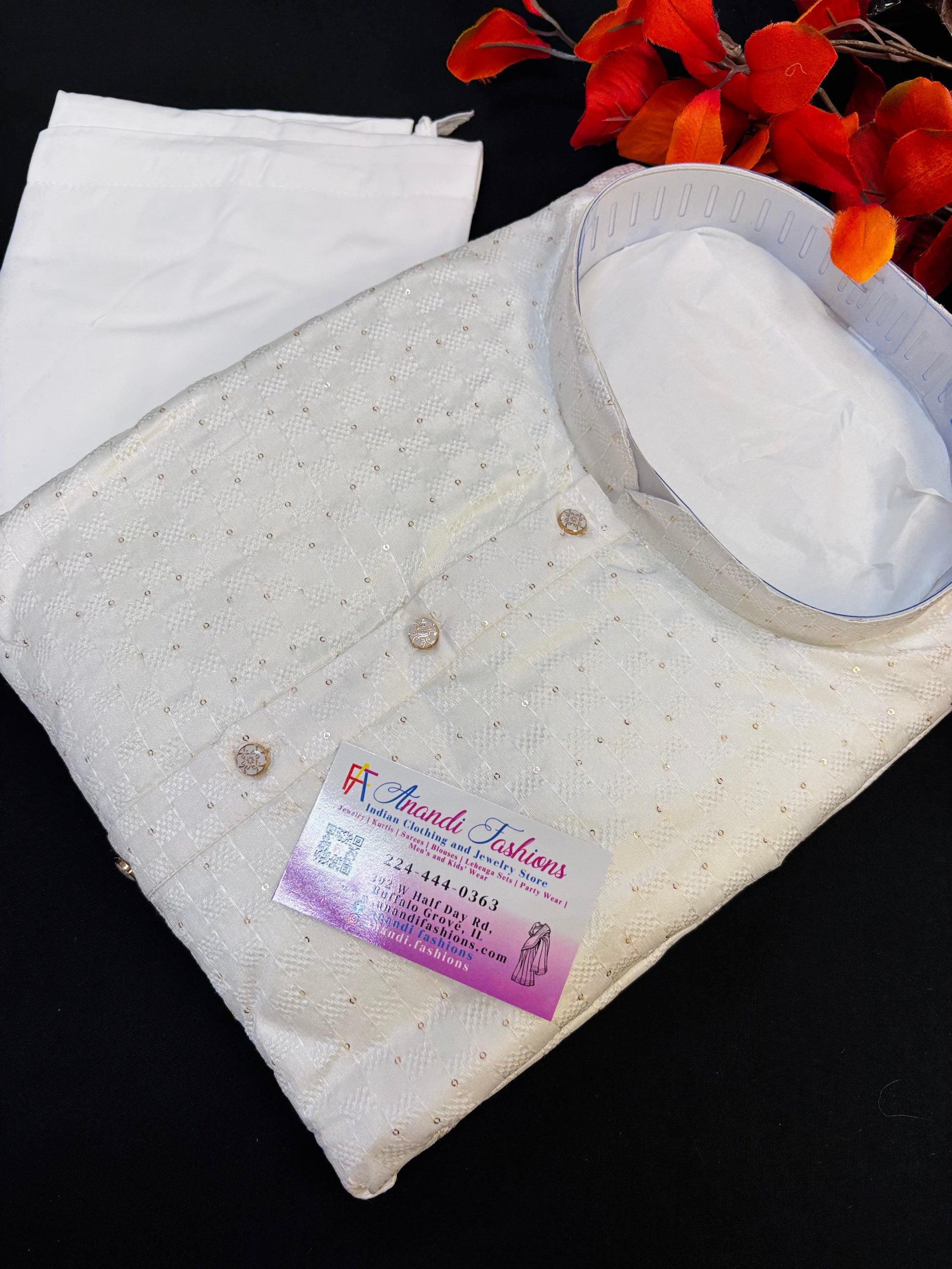 Plus Sizes - Men’s Wear Kurta pajama sets image 1