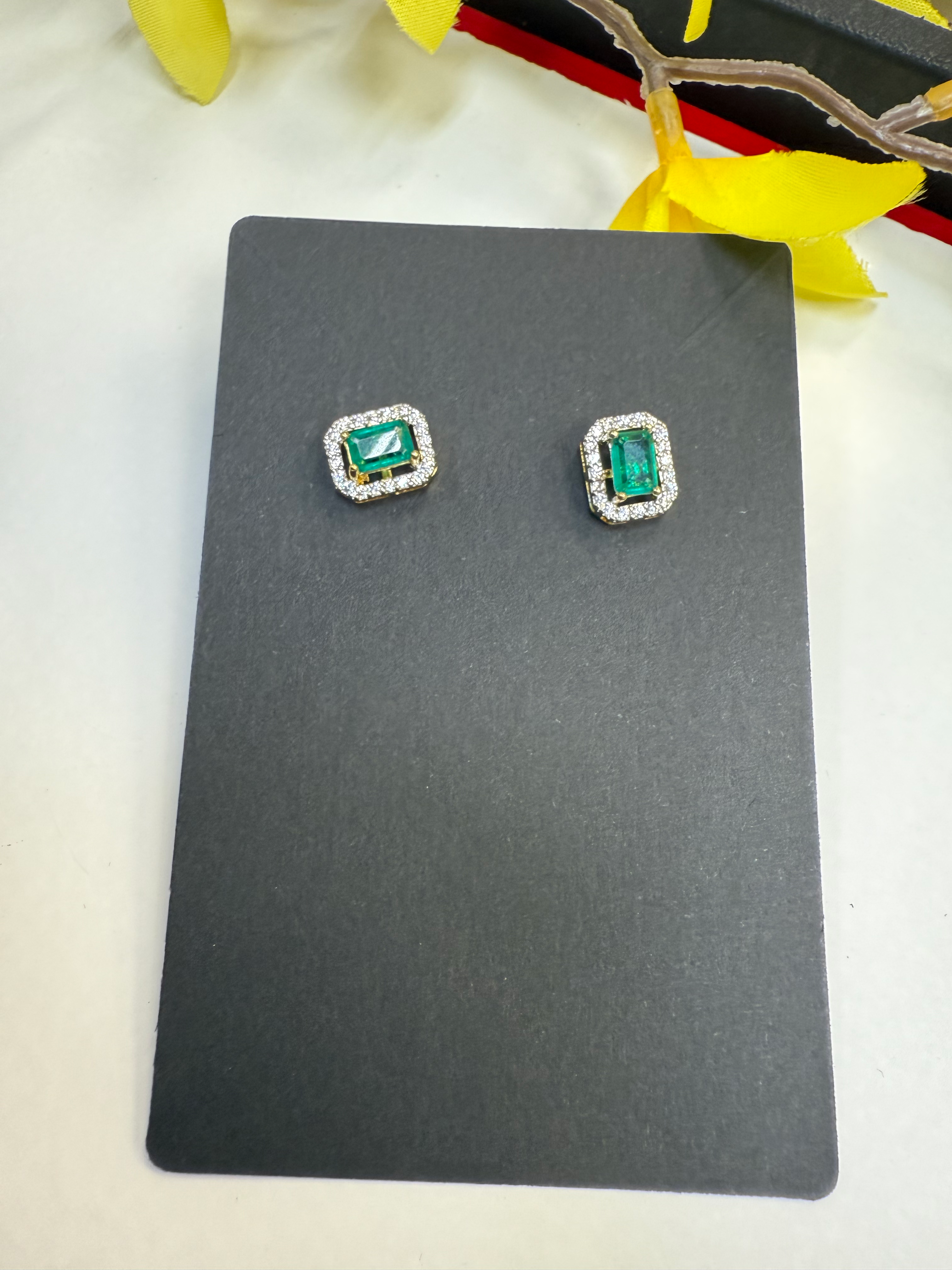 Small Studs/ Stone Earrings  image 4