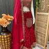 Heavy Work Alia Cut Blouse Lehenga Set - Party & Wedding Wear