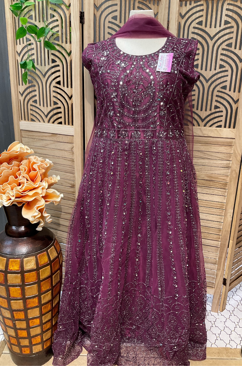 Plus Size Party Wear Long floor length Dress image 5