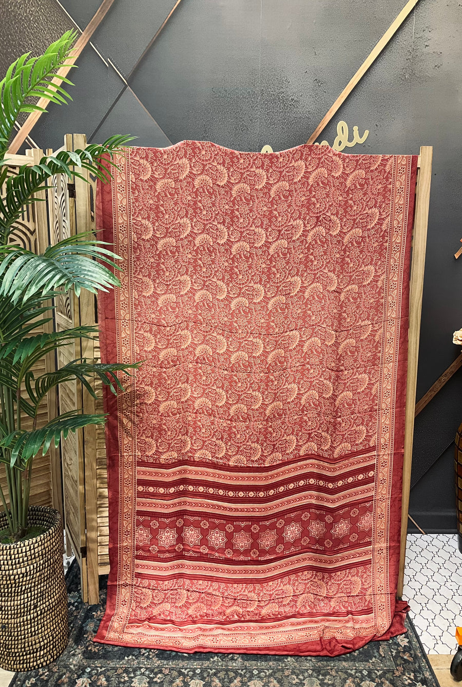 Onion Pink Soft Crape Silk Saree