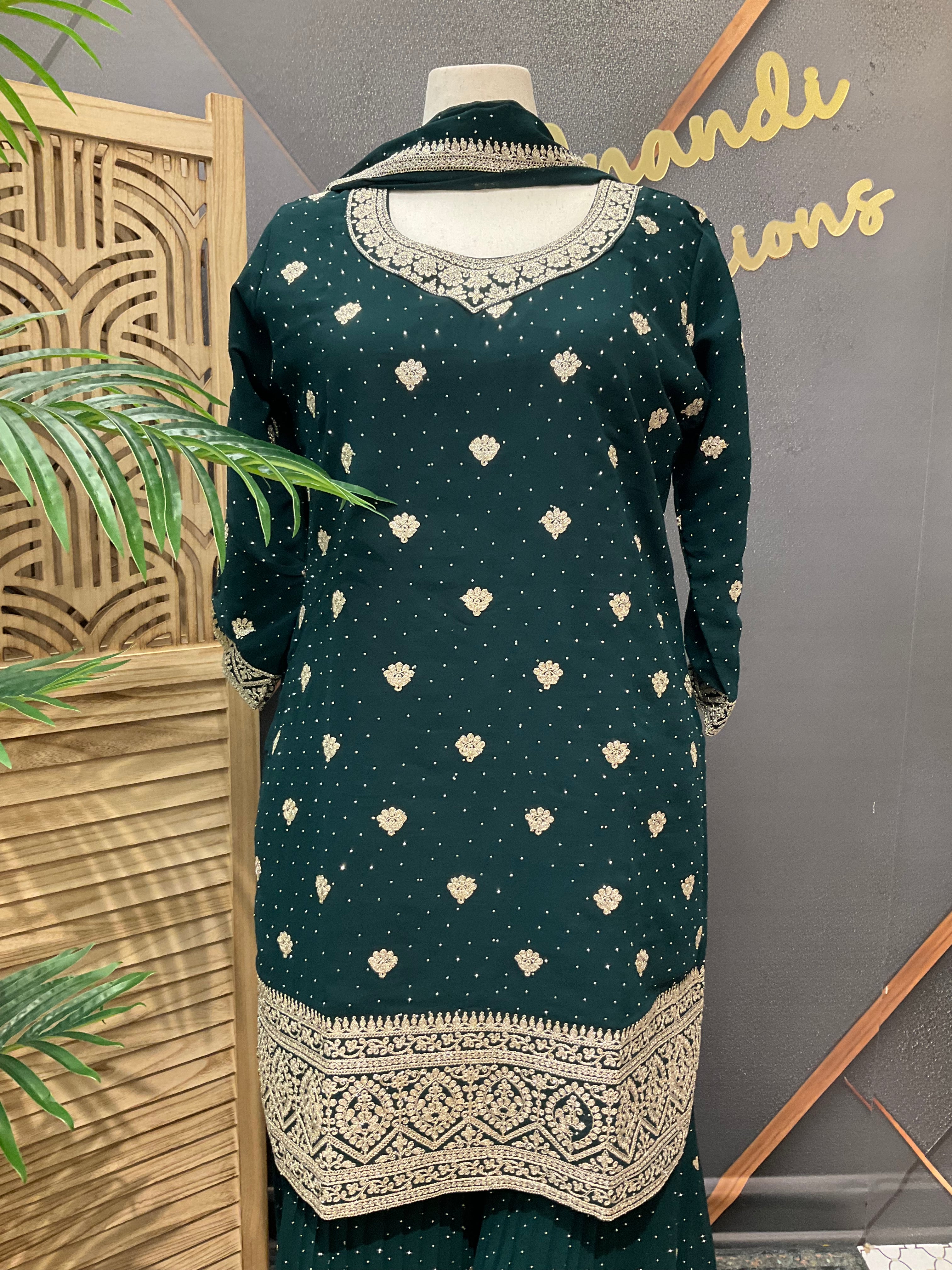 Plus size sharara sets - Size 44/46