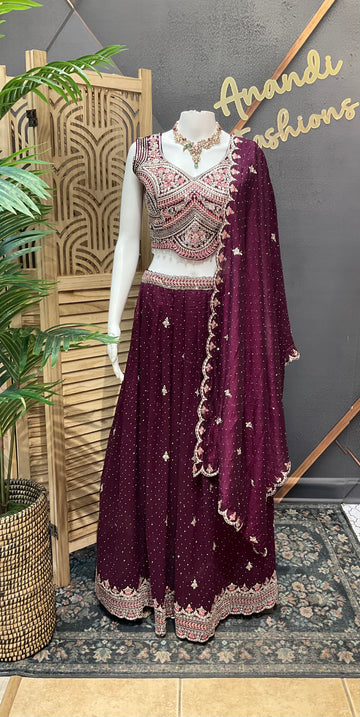 Size 40- Party Wear Lehenga sets