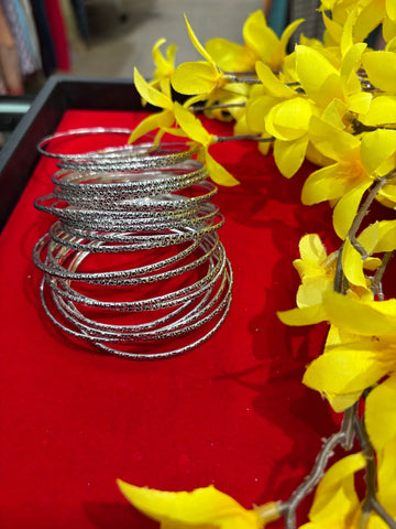 24 pieces Thin German Silver set - Size 2.6