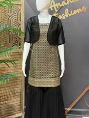 Teenage Girls - Black Sharara set