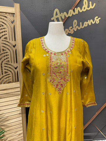 Size 52 - Plus size dresses Anarkali Party Wear Kurti sets