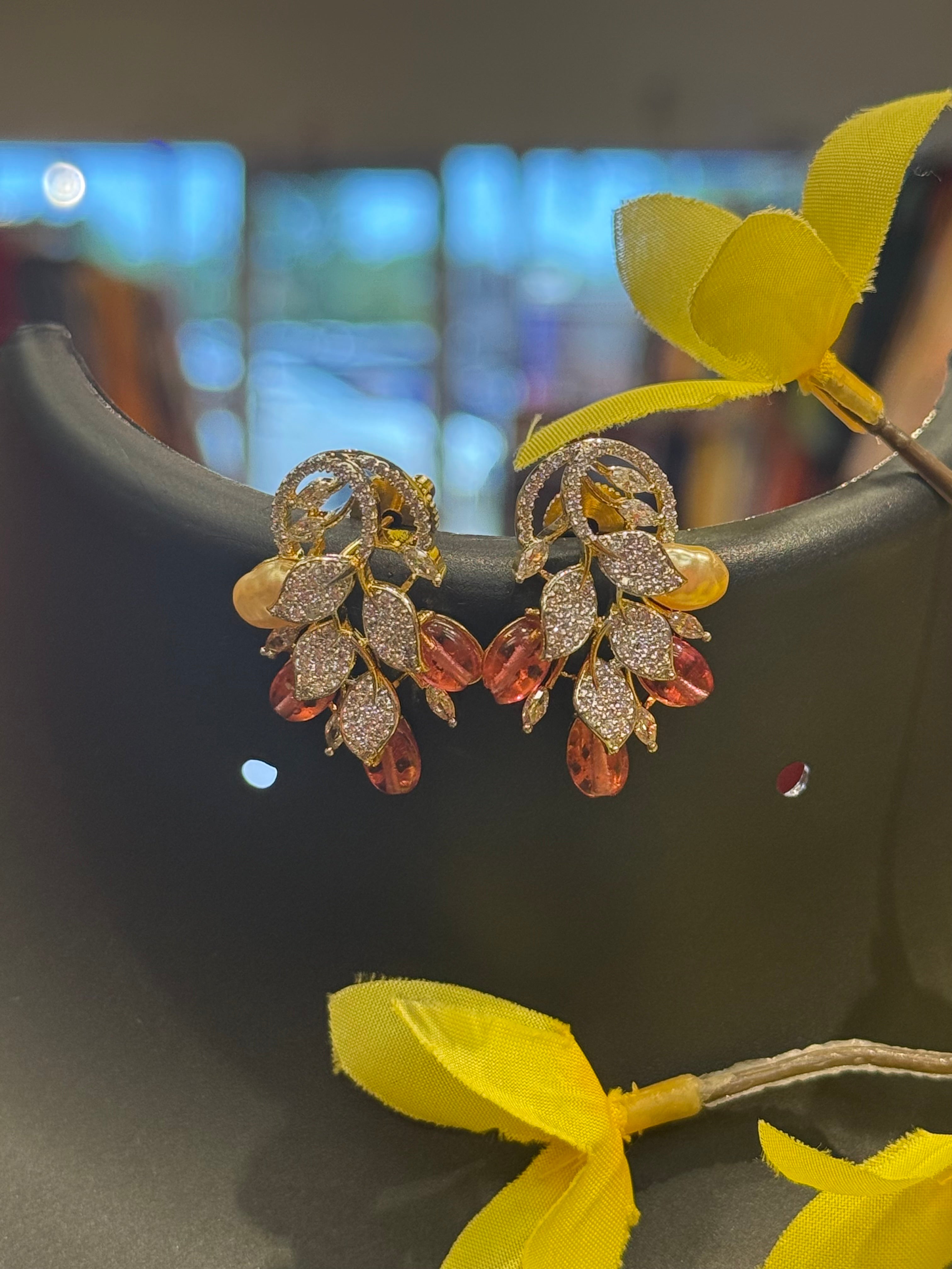CZ Designer Earrings