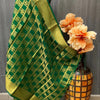 Banarasi Dupatta - Three Vibrant Colors Silk Duppattas