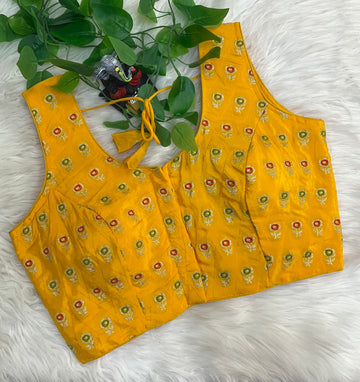 Front Opening - Crape Silk Blouses