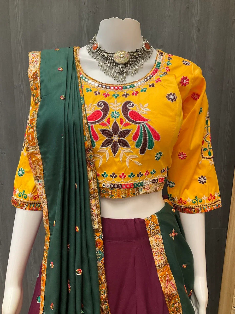 Garba Special Chaniya Choli Lehenga Set - Navratri Dance Wear