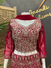Georgette Lehenga Set