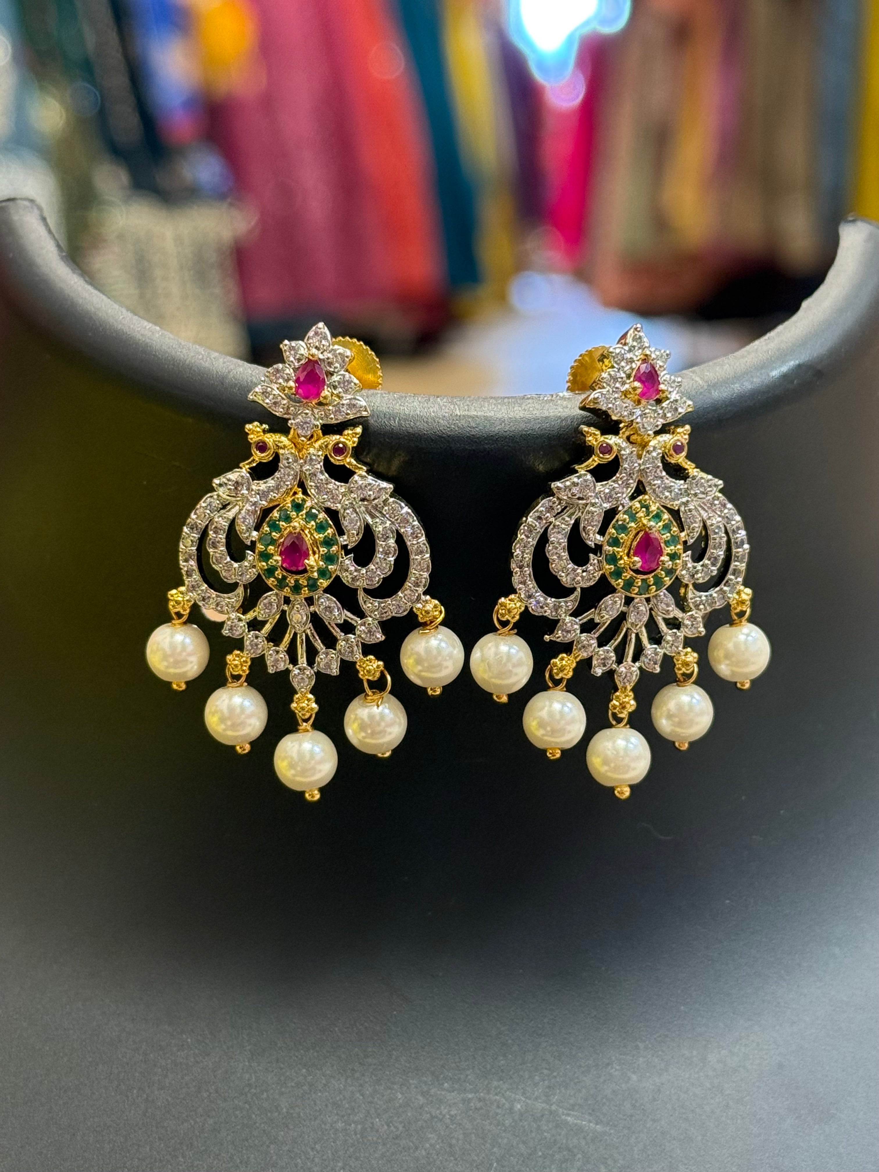 CZ Necklace/Choker set