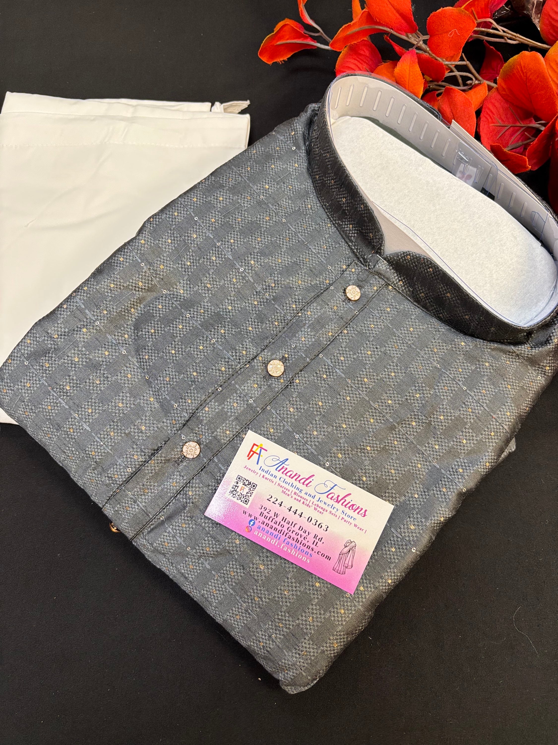 Plus Sizes - Men’s Wear Kurta pajama sets image 5