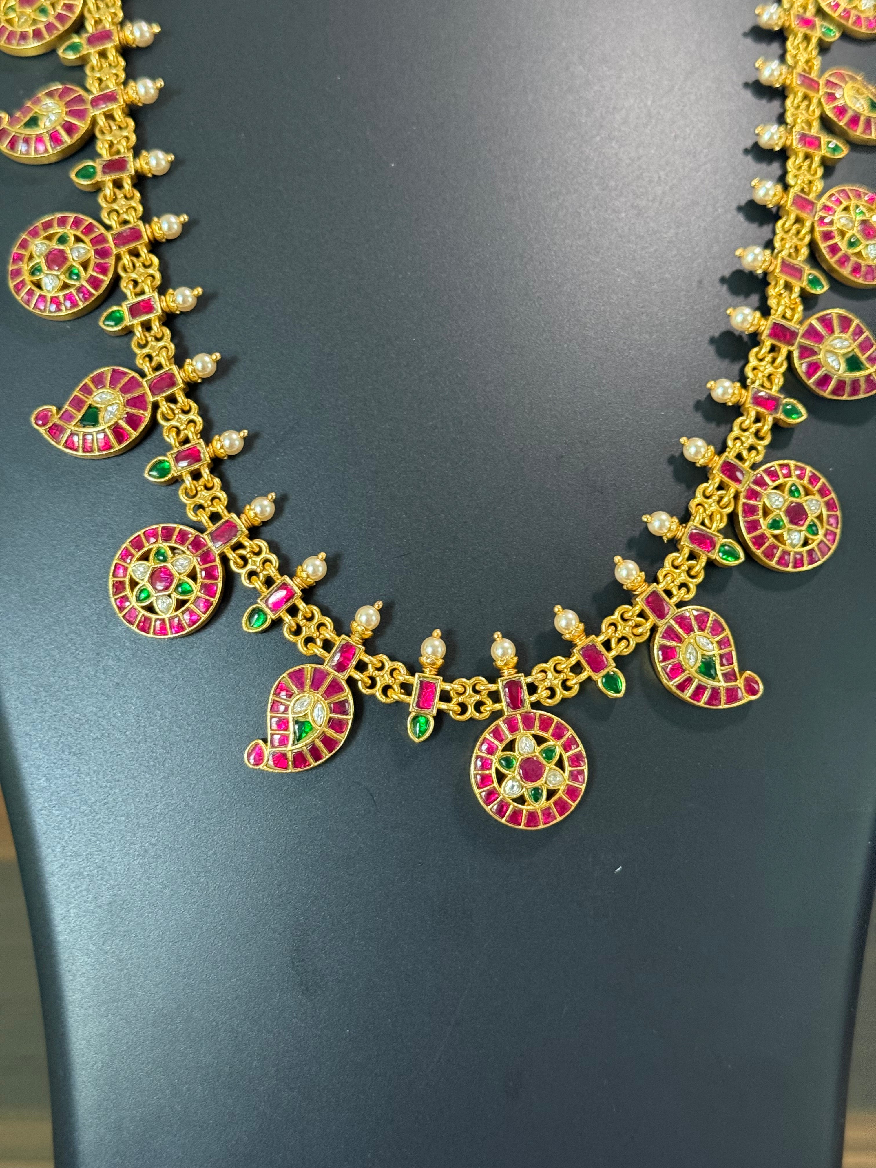 Jadau Kundan Long Necklace set
