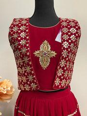 Teenage Girls - Lehenga set with Stylish Vest