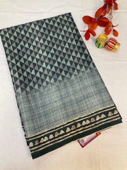 Grey Fancy Saree